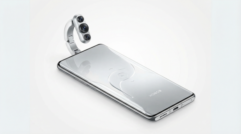 Honor Shows Off Robot Phone with Dancing Camera Arm Honor Shows Off Robot Phone with Dancing Camera Arm